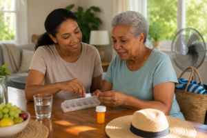 How Heat Affects Medications in Seniors - And What Every Caregiver Should Do About It